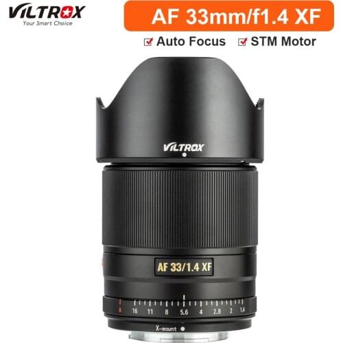 Viltrox AF 33mm f1.4 STM Auto focus Prime Lens APS-C For Fuji X-mount Mirrorless Camera X-T3 X-H1 X20 X-T30 X-T20 X-T100 X-Pro2