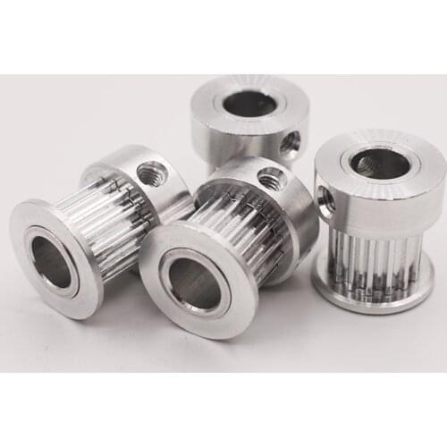 Aluminum Alloy K Type 3M 14 Teeth 14T 4/5/6/6.35/7/8mm Inner Bore Timing Pulley 16mm Width 3mm Pitch Synchronous Wheel