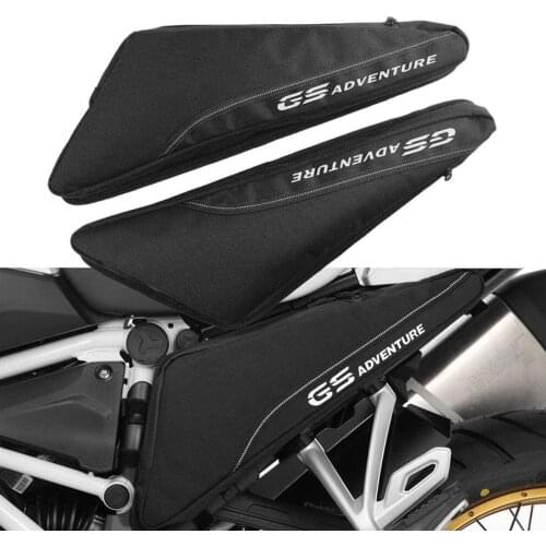 2PCS/SET Waterproof Frame Tool Bag For B.MW R1200GS Adventure LC R1200R LC R1200RS LC R1250GS Adventure R1250R R1250RS Black