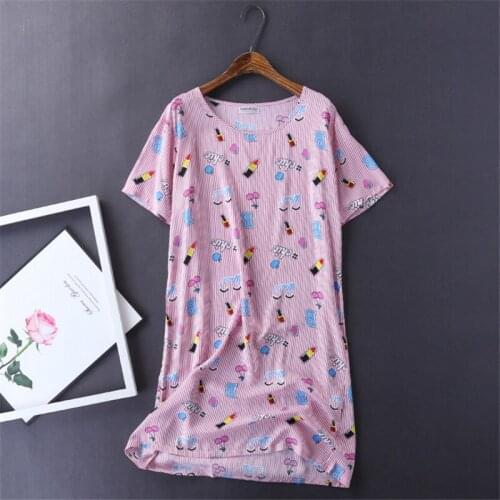 2022 Summer Lady Nightgown Women Nightwear Nightdress Female Sleeveless Nighty Sexy Sleepwear Sleepshirt Home Clothing AD0302