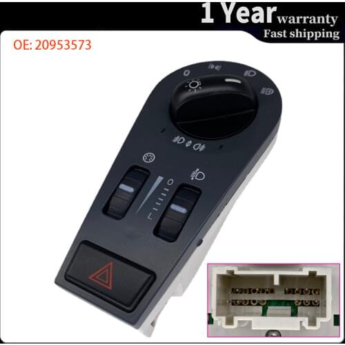 20953573 Truck Parts Headlight Fog Lamp Hazard Warning Control light Switch for Volvo FH FM