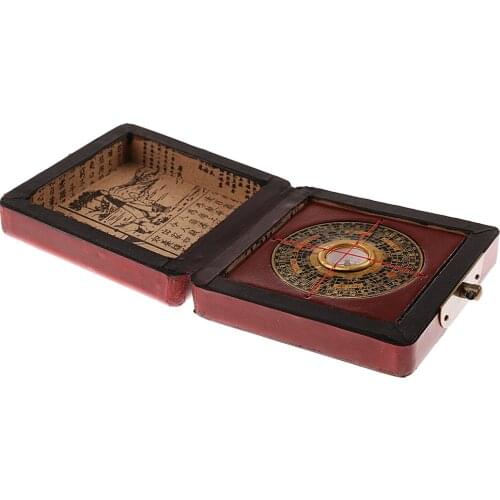 3'' Feng Shui Compass Luo Pan Fengshui Tool Geomantic Compass Collectable