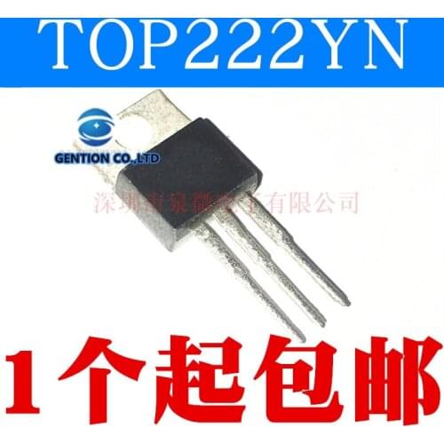 5PCS TOP222 TOP222YN TOP222Y LCD power supply pipe TO-220 in stock 100% new and original