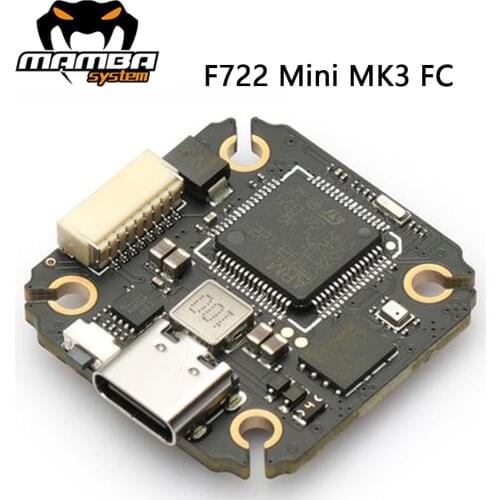 DIATONE MAMBA Basic F722 Mini MK3 Flight Controller W/ OSD Settings STM32F722RET6 MPU6000 M2/20X20mm for PFV Racing Drone