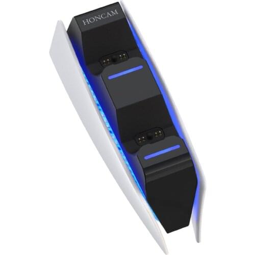 Dual Fast Charger for PS5 Wireless Controller Type-C Charging Cradle Dock Station for Sony PlayStation5 Joystick Gamepad