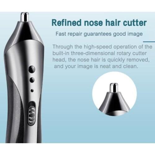 Electric Beard Shaver for Men Multifunctional Hair Clipper Set Nose Shaving Washable Hair Trimmer RP