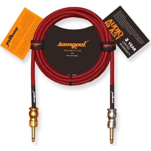 Samgool+AG guitar cable noise reduction frequency line box piano ballad acoustic sound instrument line