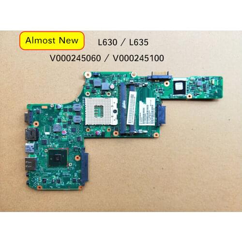 Working perfectly For TOSHIBA Satellite L630 L635 Laptop Motherboard V000245060 V000245100 1310A2338409 6050A2338402