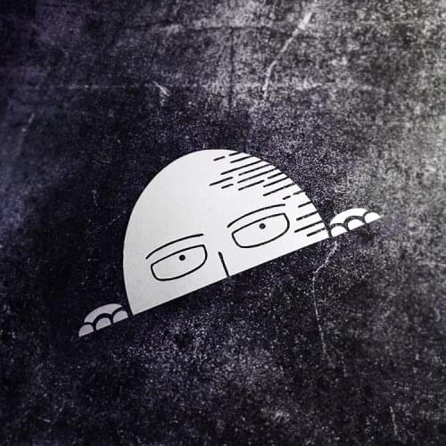 Classic Anime Cartoon Car Sticker and Decals Motorbike Automobile Window Tail Peeping Funny Stickers for Wiki