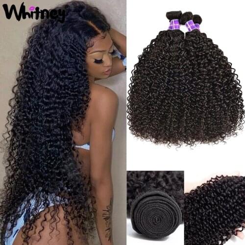 Kinky Curly Bundles Deals Peruvian Hair Weave Bundles Afro Kinky Curly Human Hair Bundles Double Wefts 24 26 28 28 Kinky Bundles