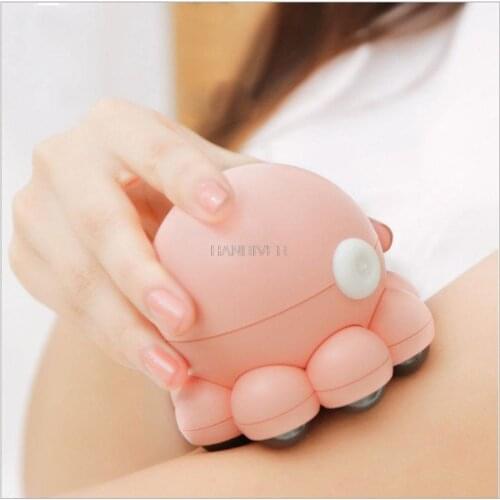 Mini octopus mini eight massager cervical vertebra hand hand waist massager shoulder neck household full body massager