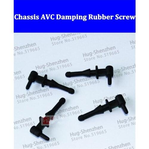 500pcs Lot PC DIY Host Case Chassis AVC Damping Rubber Screw Pin Rivet Nail Good Elasticity For Fan Fixed Plus Shock Absorption