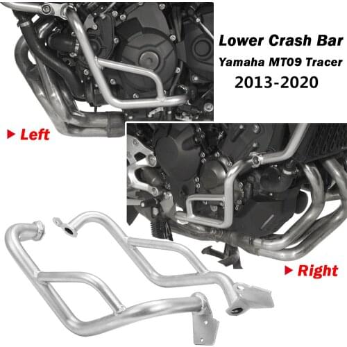 MT09 Lower Crash Bar Engine Guard Anti Crash Frame Protector Bumper for Yamaha MT-09 Tracer 900 2013-2020 2015 2016 2017 2018 19