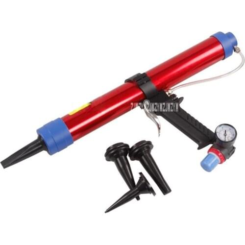 New Hot Professional 600ML Pneumatic Air Glass Glue Guns,Air Caulking Gun, Glass Glue Tools GY1004 420mm Length 0.4Mpa 8kg / cm2