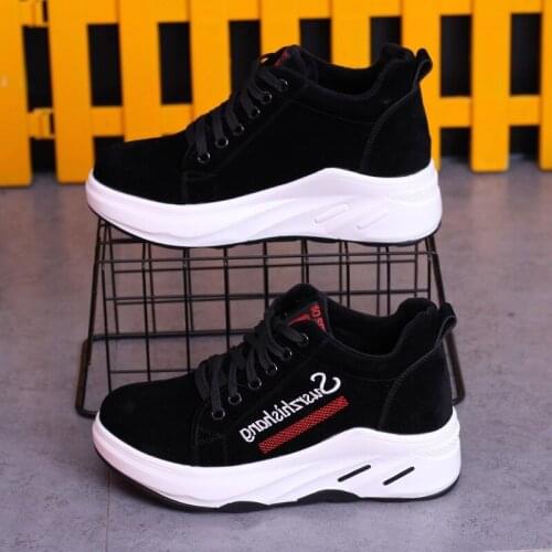 Shoes 2021 New Spring Thick-soled Daddy Shoes Korean Version of All-match Sports Shoes Increased Breathability Casual Shoes