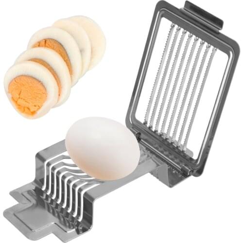 Stainless Steel Boiled Egg Slicer Section Cutter Egg Separator Egg Slicer Egg Cutter