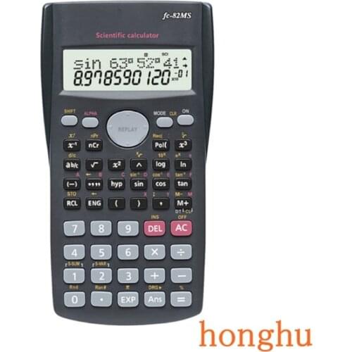 Portable Handheld Multifunctional Calculator for Mathematics Teaching Students Function Display Scientific Calculator