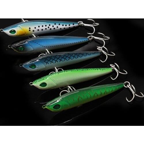 1PCS 7/8.5/10cm8/13/18g Bait Submerged Tossing Pencil Hard Lure Set Topmouth Culter Light Sea Fishing Pike Gar Trout