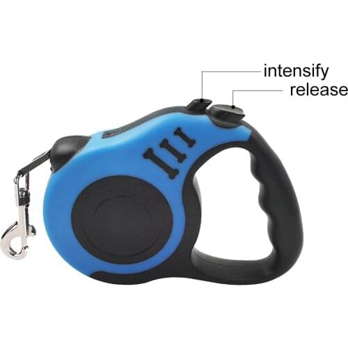 Pet supplies the puppy automatic telescopic rope 3 m 5 meters and durable belt automatic scaling