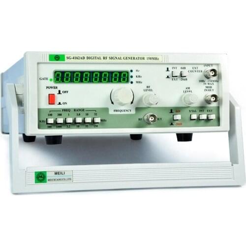 SG-4162AD RF Signal Generator 100kHz-150MHz with amFeature and Frequency Counter