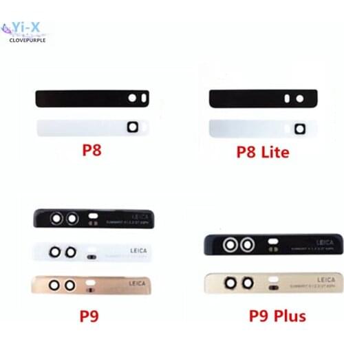10pcs/lot Rear Back Camera glass lens cover For Huawei Ascend P8 P8 Lite P9 P9 Plus