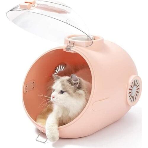 High quality Cat Bag Breathable Astronaut Puppy Cats Puppy Carry Bag Capsule Travel Double Door Travel Bag Pet Carrier
