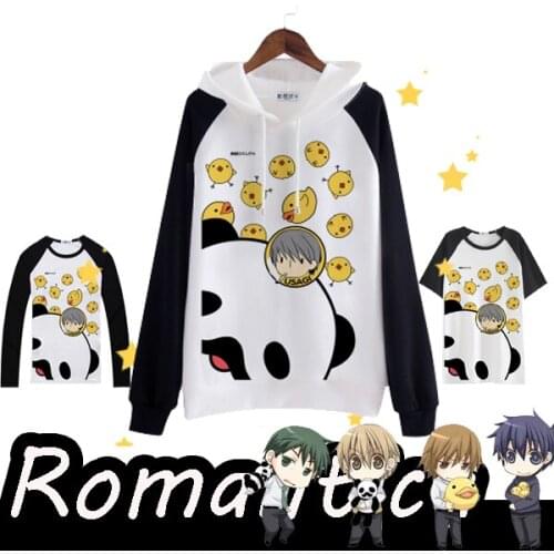 [STOCK] Anime Junjou Romantica Printed T-shirt Cosplay Fleece Hoodie S-XXL Pullover Top Tee Unisex