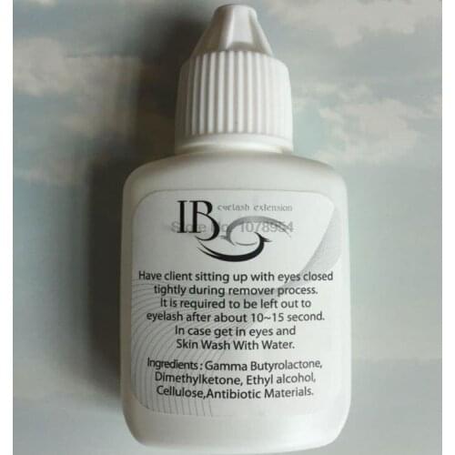 100pcs Clear Gel Remover For Eyelash Extensions Glue from Korea 1 bottle 15ml hot