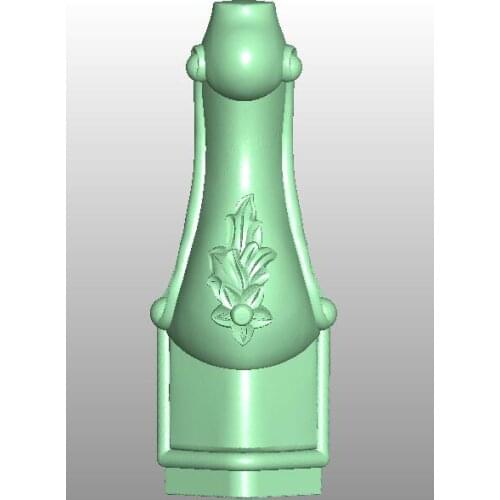 3D model STL format file for cnc router engraving furniture sofa cabinet chair leg pattern Artcam 807