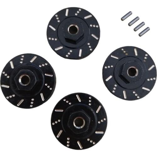 4 PCS Wheel Counterweight Balance Fit for Axial SCX24 90081 1:24 RC Crawler