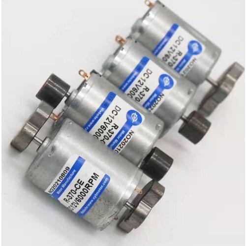 4pcs/set Vibration Motor DC 6V 12V 24V 3000/6000/8500R Micro Electric Motors Dual Vibrator Sector Head Double Vibrating Massage