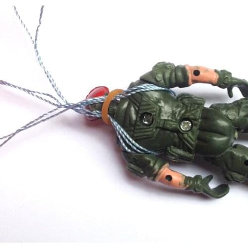 5pcs Military Model Playset Toy 9cm Paratroopers Force Action Figures