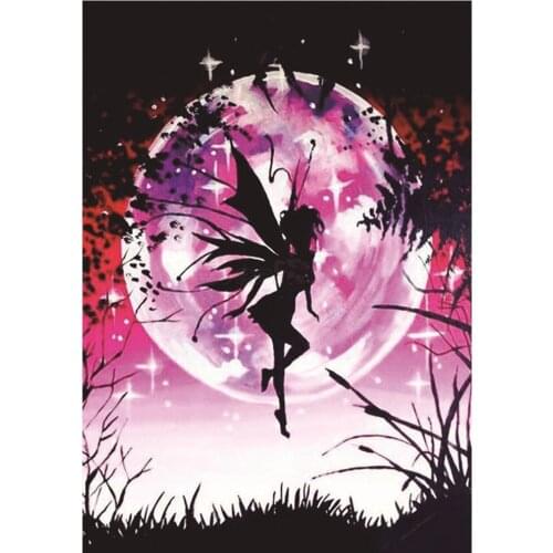 Full Square/Round Drill 5D DIY Diamond Painting "butterfly fairy" 3D Embroidery Cross Stitch 5D Home Decoration for Living Room