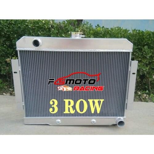Aluminum Radiator 1972-1986 for Jeep CJ GM Chevy Config CONVERSION 1973 1985 1986 1974 1975 1976 1977 1978 1979 1980 1981 1982