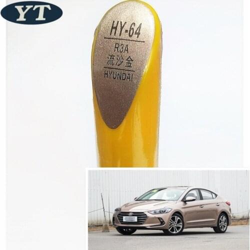 Car scratch repair pen, auto paint pen GOLD color for Hyundai IX35 IX25 Elantra Accent I30 Verna Tucson Sonata Santafe
