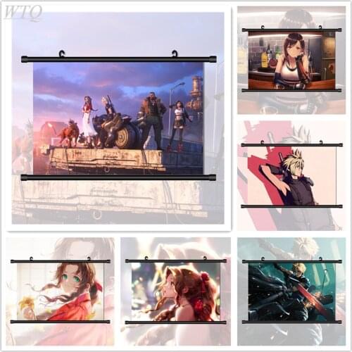 Final Fantasy VII Anime Manga HD Print Wall Poster Anime Posters Canvas Painting Wall Decor Wall Art Picture Room Home Decor