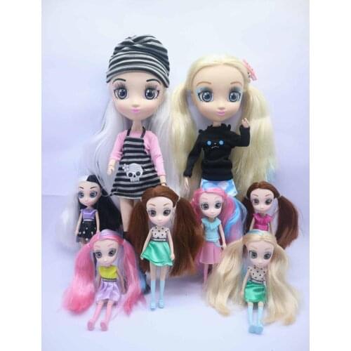 Big eyes Suti Blyth Lovely Doll 3D eye plastic doll mini doll 15 cm doll included clothes