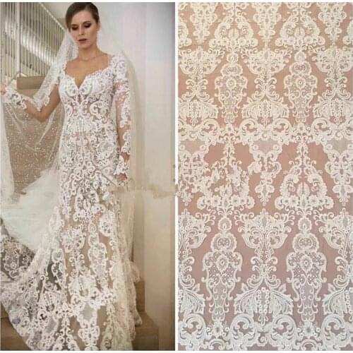 Hot sellig S-12786 african french Guipure cord lace fabric new arrival high quality african cord lace fabric