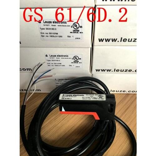 Brand new original LEUZE slot sensor GS 61/6D.2 Item No. 50110768