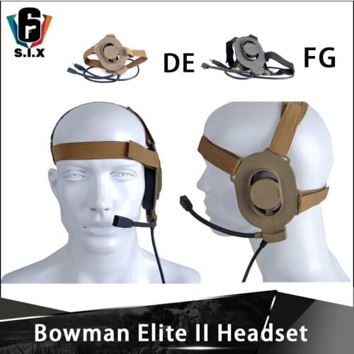 Z-tac Softair Tactical Hunting Bowman Elite II Headphones Military Z tactical headset