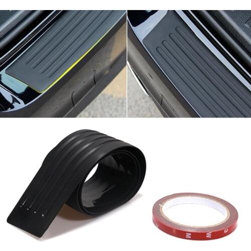 Universal Car Rear Bumper Sill/Protector Plate Rubber Cover Guard Trim Pad for Infiniti FX-series Q-series QX-series Coupe EX37