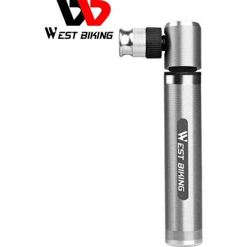 WEST BIKING MINI Series Bike Pump Portable Hand Air Pump Cycling Tire Ball Inflator Schrader Presta Valve Bicycle Accessories