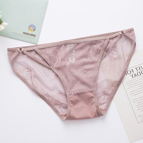 Women Lace Panties Hwllow Out Lower Waist Briefs Lingerie Underwear Shorts 039b