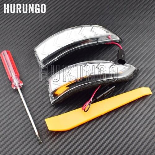 2PCS Rearview Mirror Indicator Lamp Dynamic LED Turn Signal Light For Toyota Camry Corolla Prius C Venza Avalon Vios yari Altis