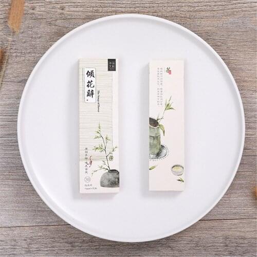 30pcs/lot Vintage Chinese Style Paper Bookmarks Page Holder Page mark for Book Reading tools Teacher Gift School Office Supplies