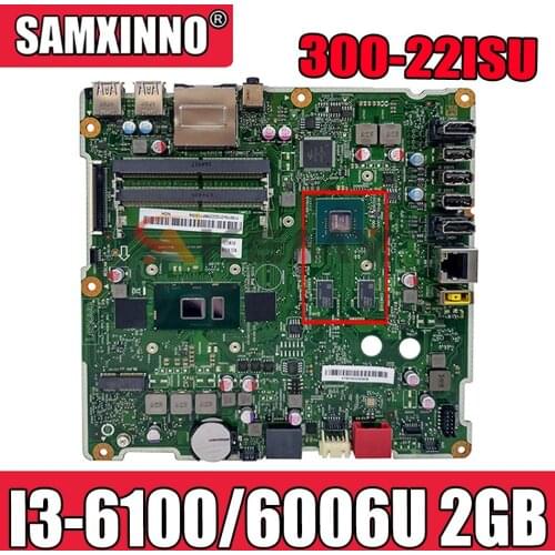 Akemy For Lenovo AIO 300-22ISU 300-23ISU Motherboard S4130 S5130 S400Z S500Z mainboard W/ I3-6100/6006U CPU + 2GB GPU