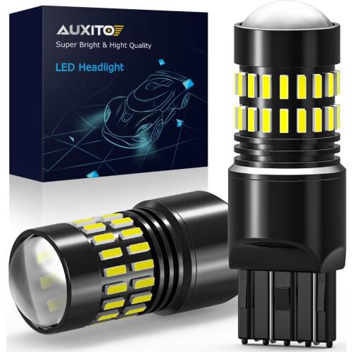 2pcs 1156 BA15S P21W LED Bulb Auto 4300K Warm White Auto Led Reverse Brake Lamp Turn Signal Light DRL Car Led Bulbs 12v