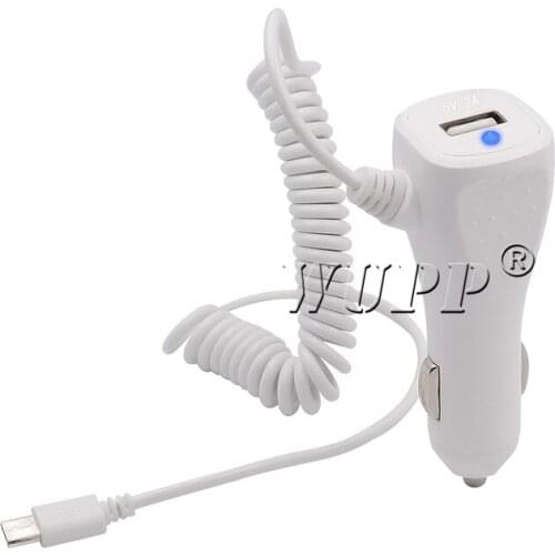 Car mobile phone charger/Android interface charging cable blue indicator 12V to 5V USB2.1A