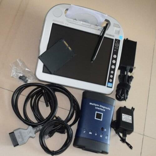 2019 Newest for G/M MDI Multiple Diagnostic Interface with wifi Card + used laptop CF-h2 4G 360gb ssd Toughbook i5cpu full set