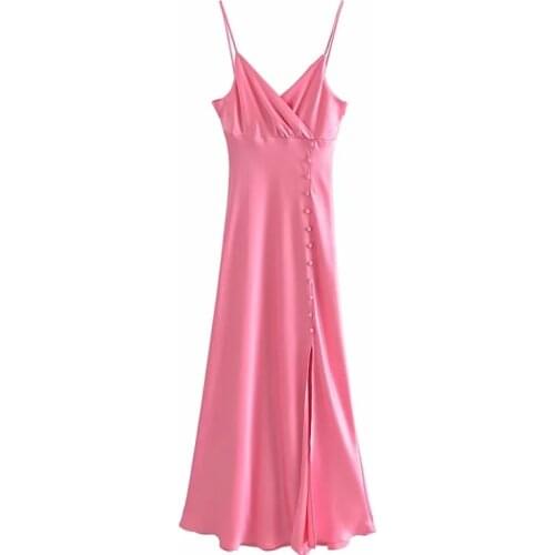 HAIMAITONG Blue Summer Dresses